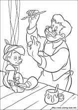 Pinocchio coloring pages on coloring