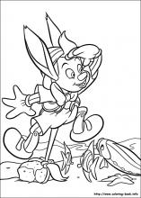 Pinocchio coloring pages on coloring