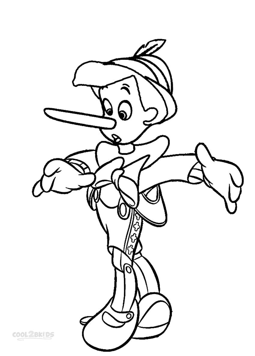 Printable pinocchio coloring pages for kids coolbkids disney coloring pages coloring pages disney princess coloring pages