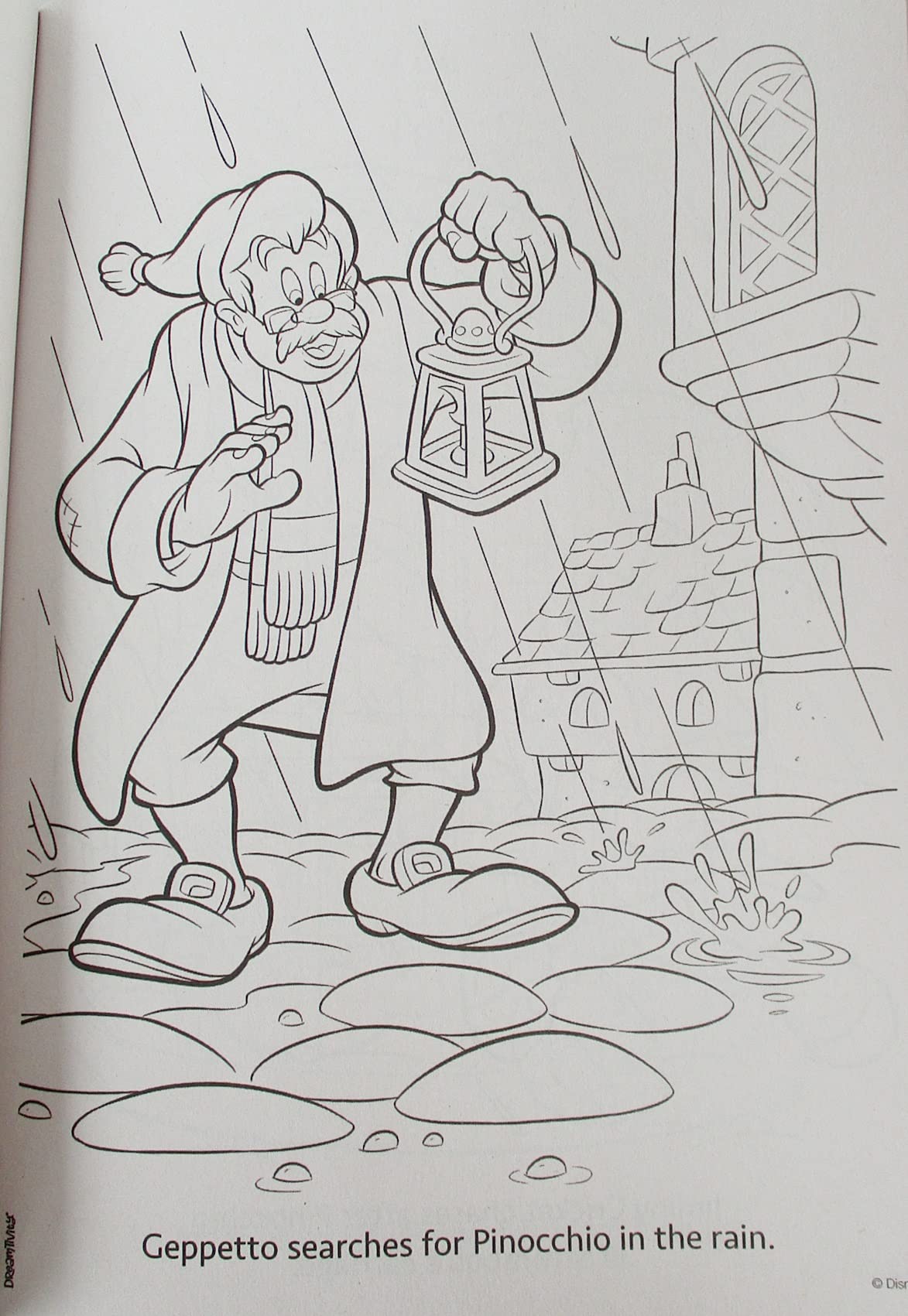 Colortivity pinocchio coloring fun activity book