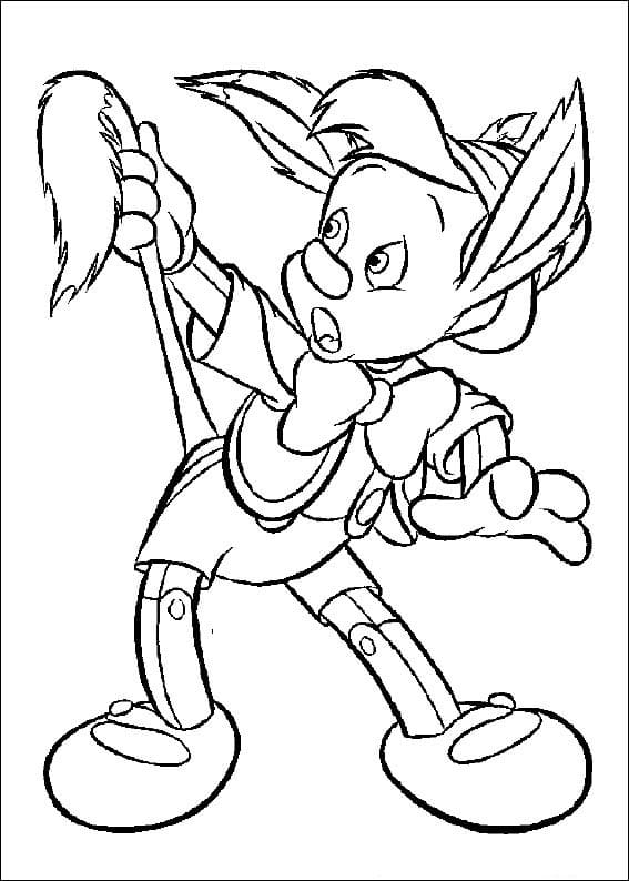 Pinocchio coloring pages