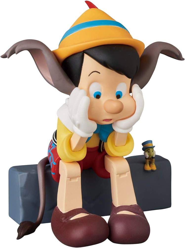 Disney pinocchio donkey ears version ultra detail figure toys games