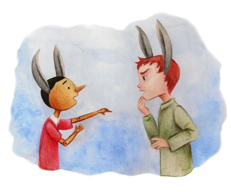 Pinocchio chapter donkeys ears