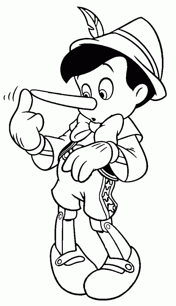 Free printable pinocchio coloring pages for kids cartoon coloring pages disney coloring pages coloring pictures