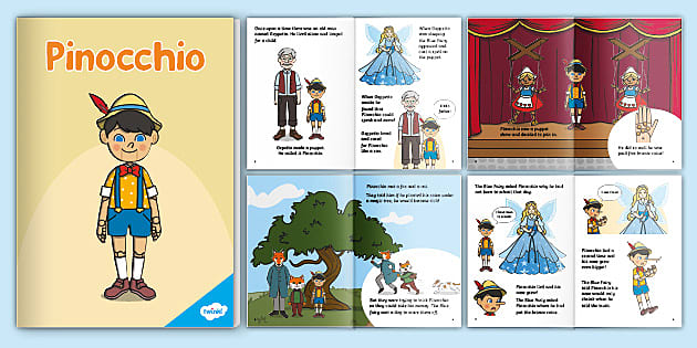 Pinocchio ebook teacher made