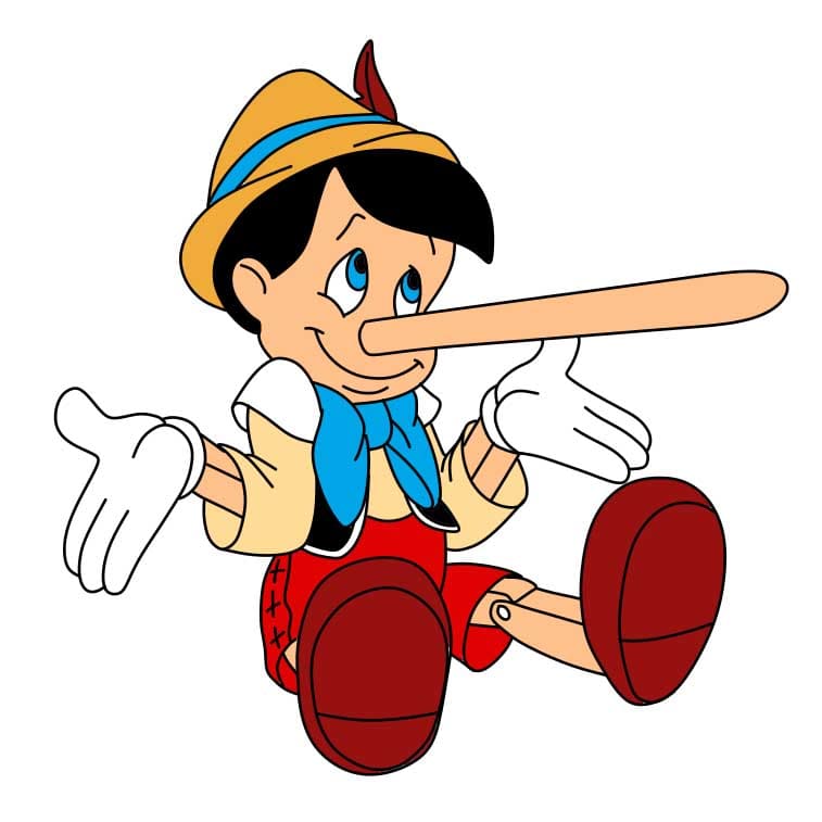 Pinocchio drawing tutorial