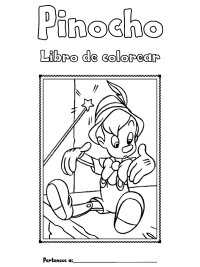 Dibujos para colorear del cuento de pinocho pãgs