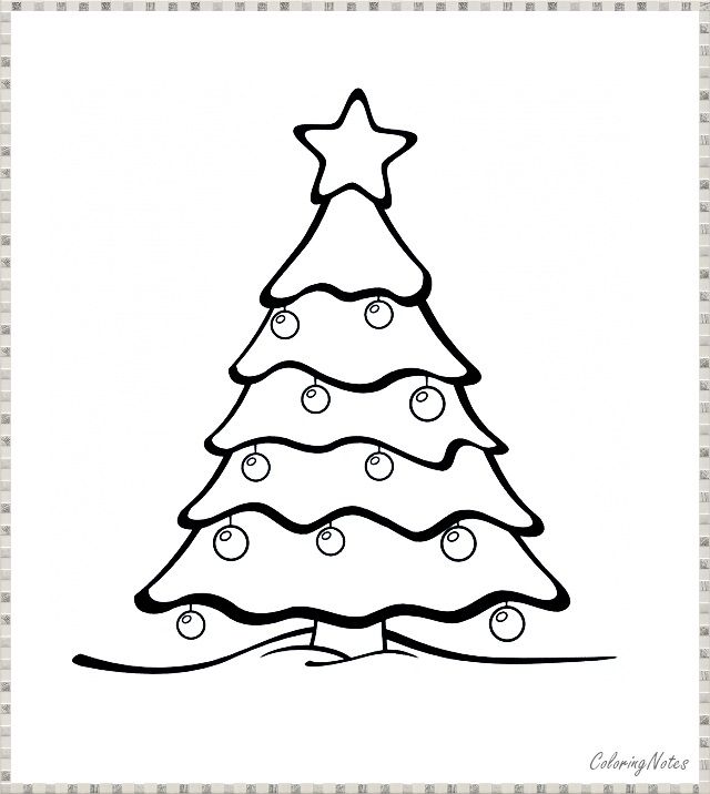 Free printable christmas tree coloring pages for kids ãrbol de navidad para colorear dibujos de navidad hacer adornos de navidad