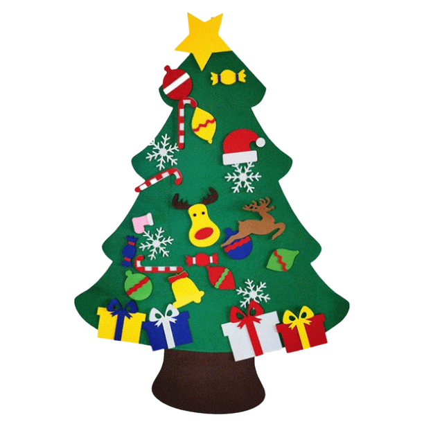 Felt christmas tree for kids