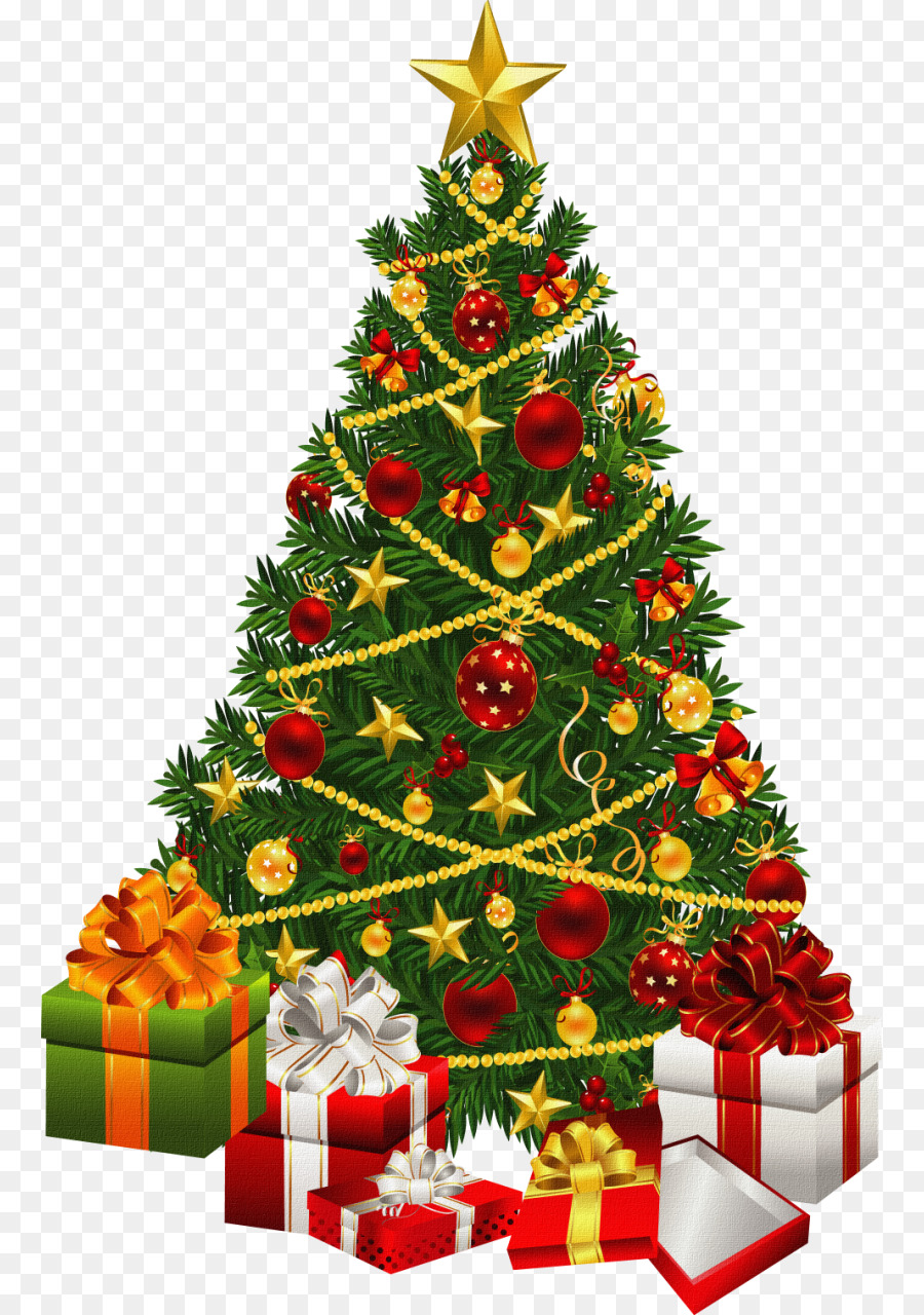 Christmas and new year background png download