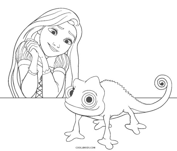 Free printable rapunzel coloring pag for kids rapunzel dibujo pãginas para colorear de princa dibujos
