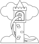 Tangled coloring pages free coloring pages