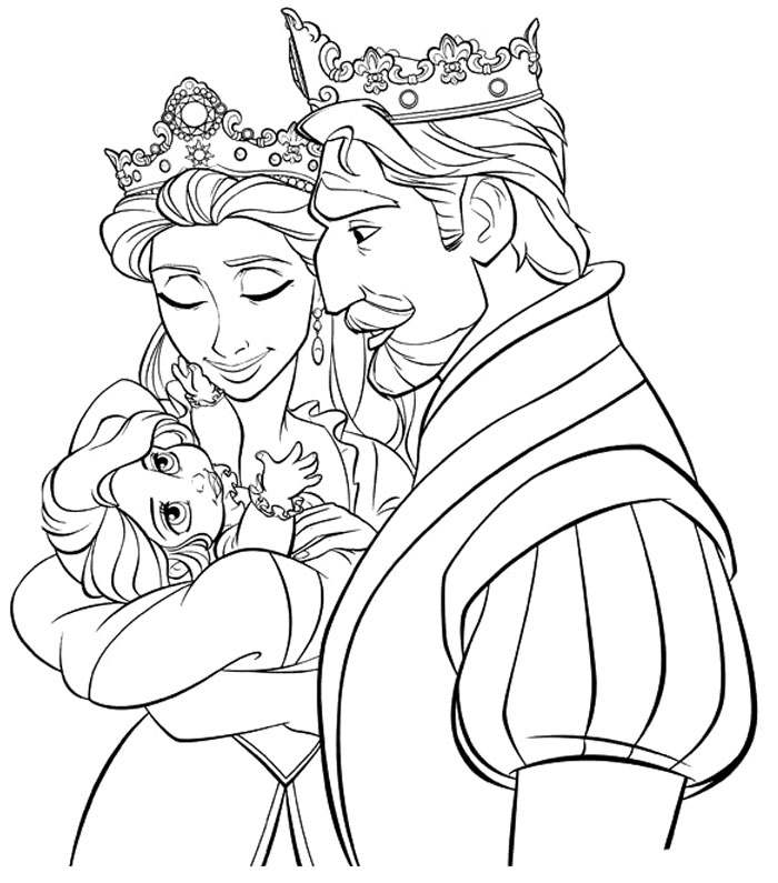 Kids under tangled