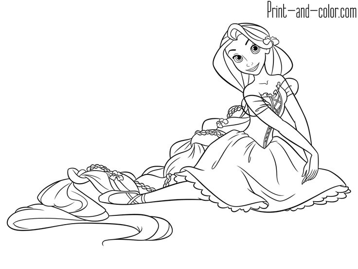 Rapunzel tangled coloring pages rapunzel coloring pages princess coloring pages