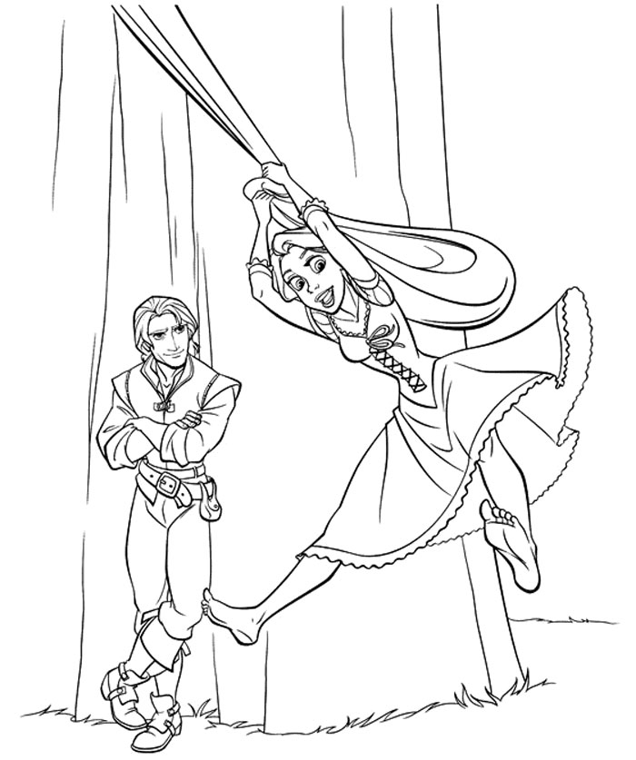 Kids under tangled