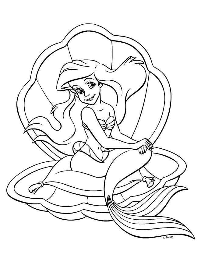 Princess coloring page