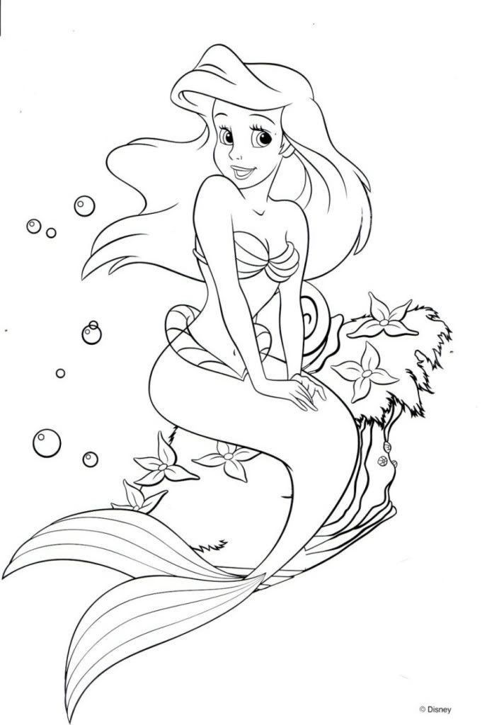 Pin de kristen morgan en dibujos para bordar sirena para colorear sirenita ariel para colorear colorear princesas disney