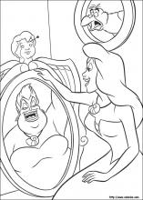 The little mermaid coloring pages on coloring