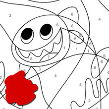 Color by number coloring pages