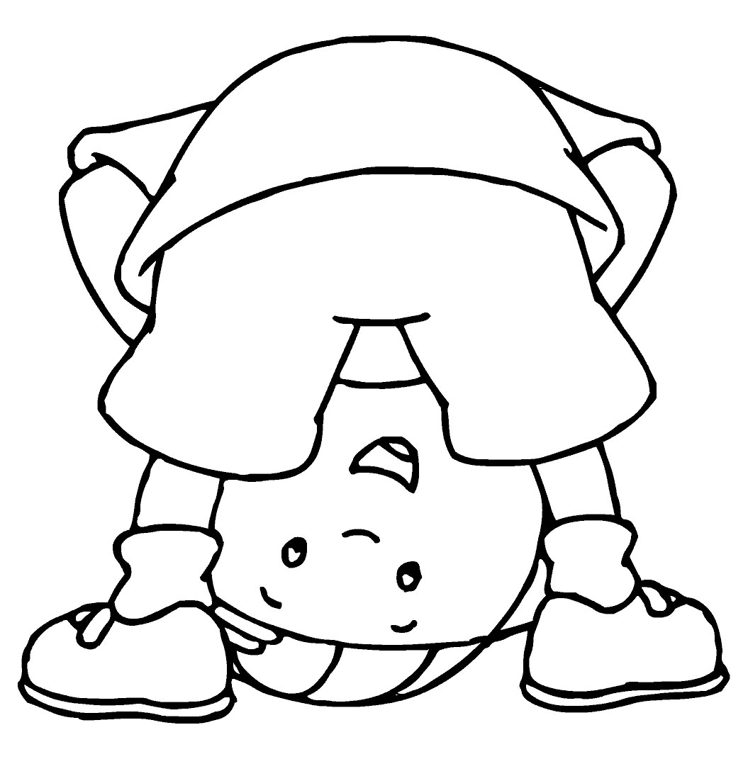 Caillou coloring pages