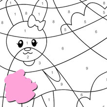 Color by number coloring pages