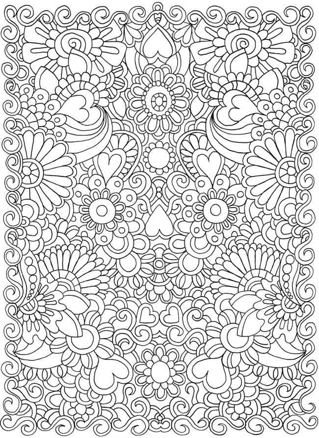 Wele to dover publications heart coloring pages coloring pages coloring books