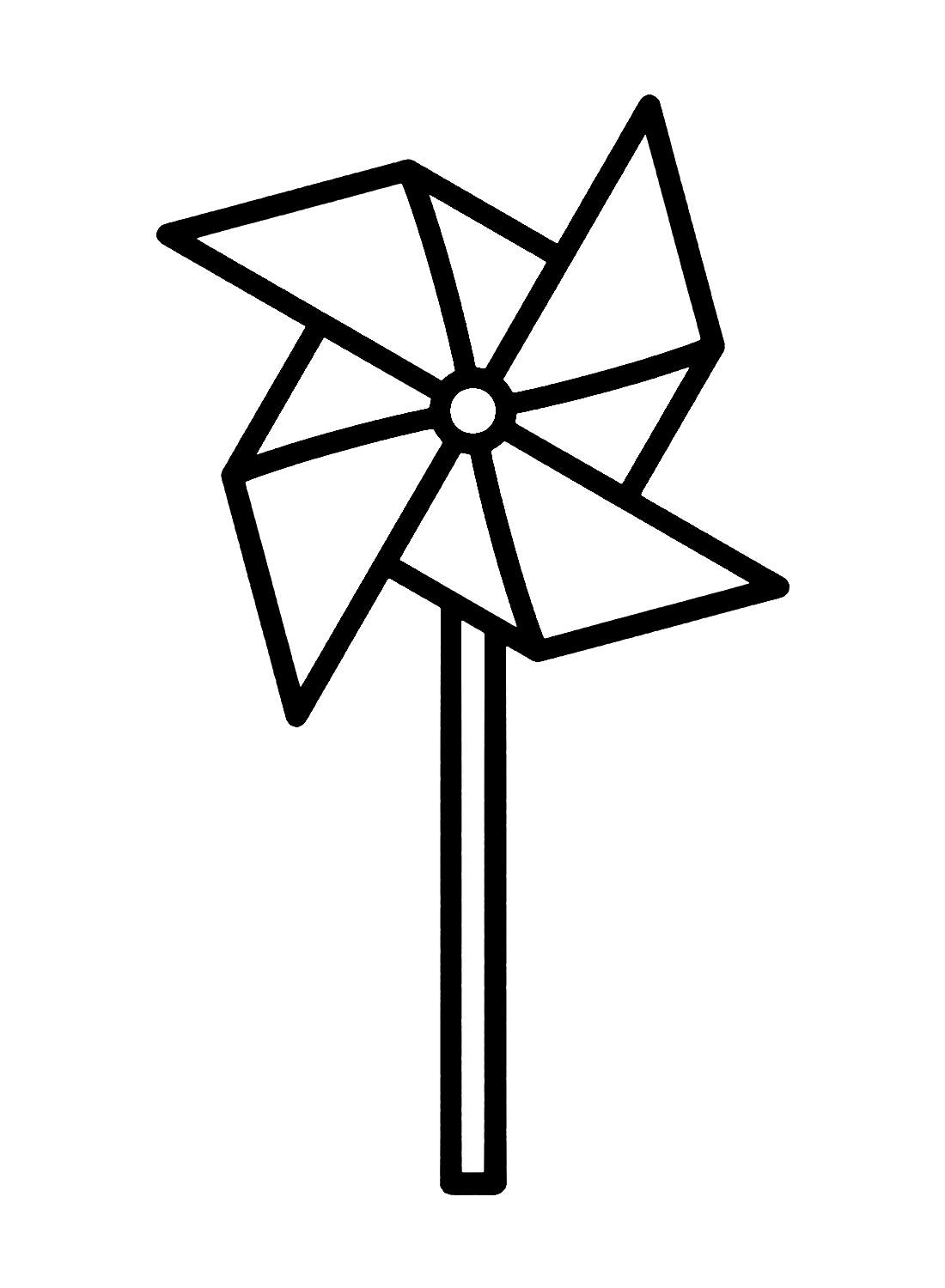 Pinwheel coloring pages printable for free download