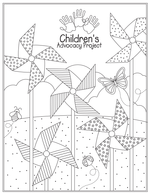 Cap coloring page