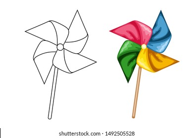 Pinwheel drawing images stock photos d objects vectors
