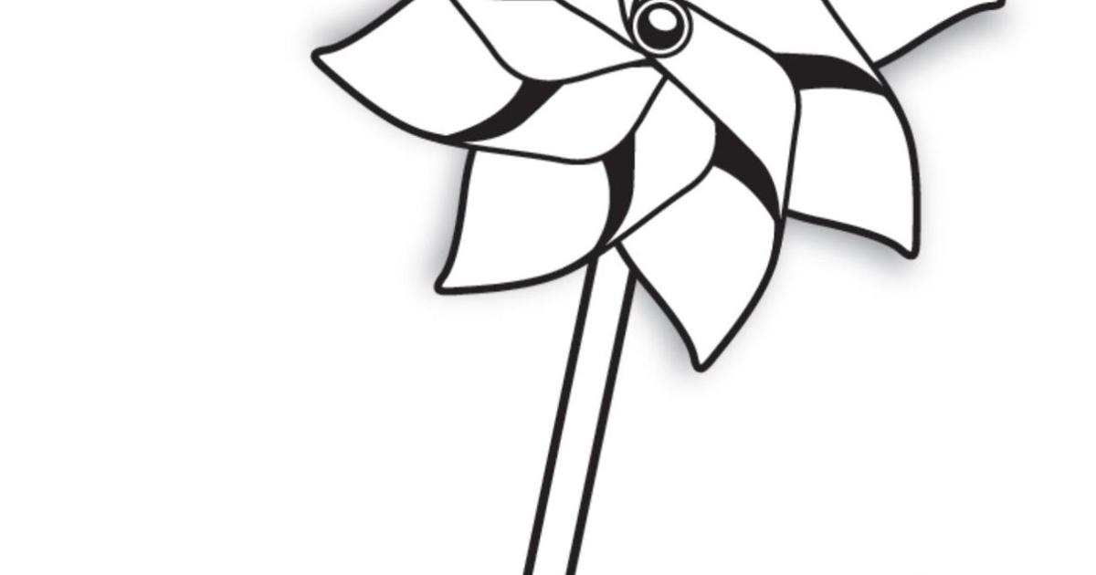 Pinwheel coloring contest