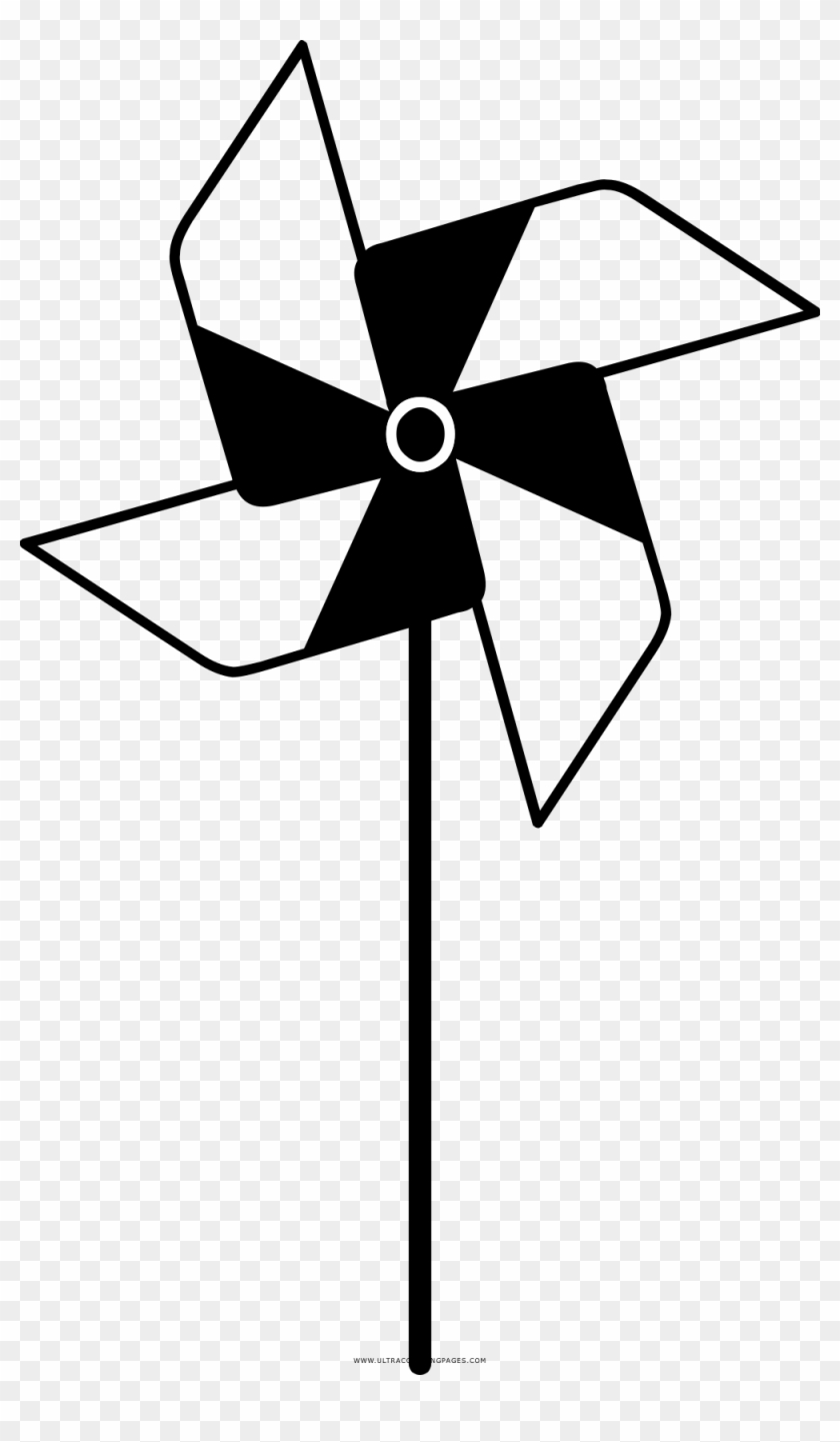 Pinwheel coloring page