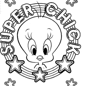 Tweety coloring pages printable for free download