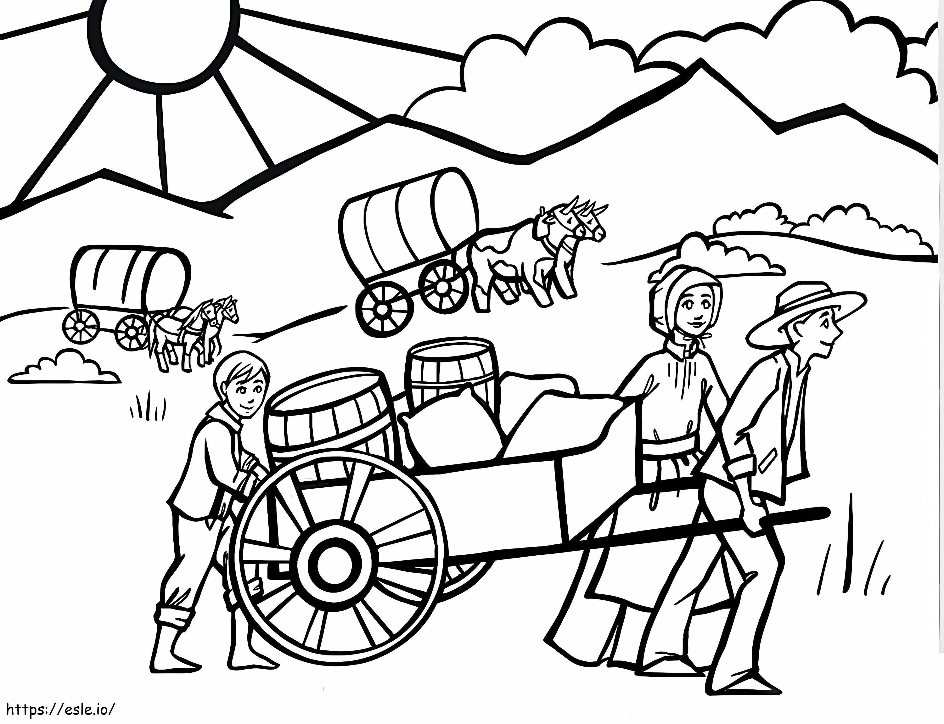 Pneer day coloring page