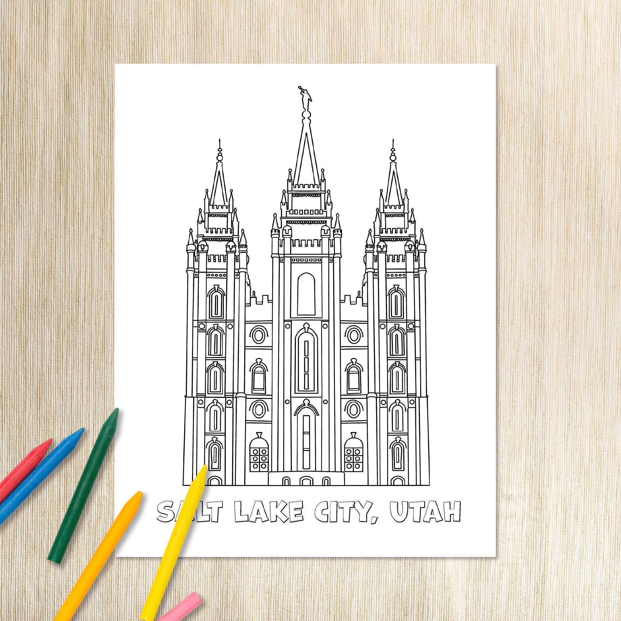 Pioneer day coloring pages â ministering printables