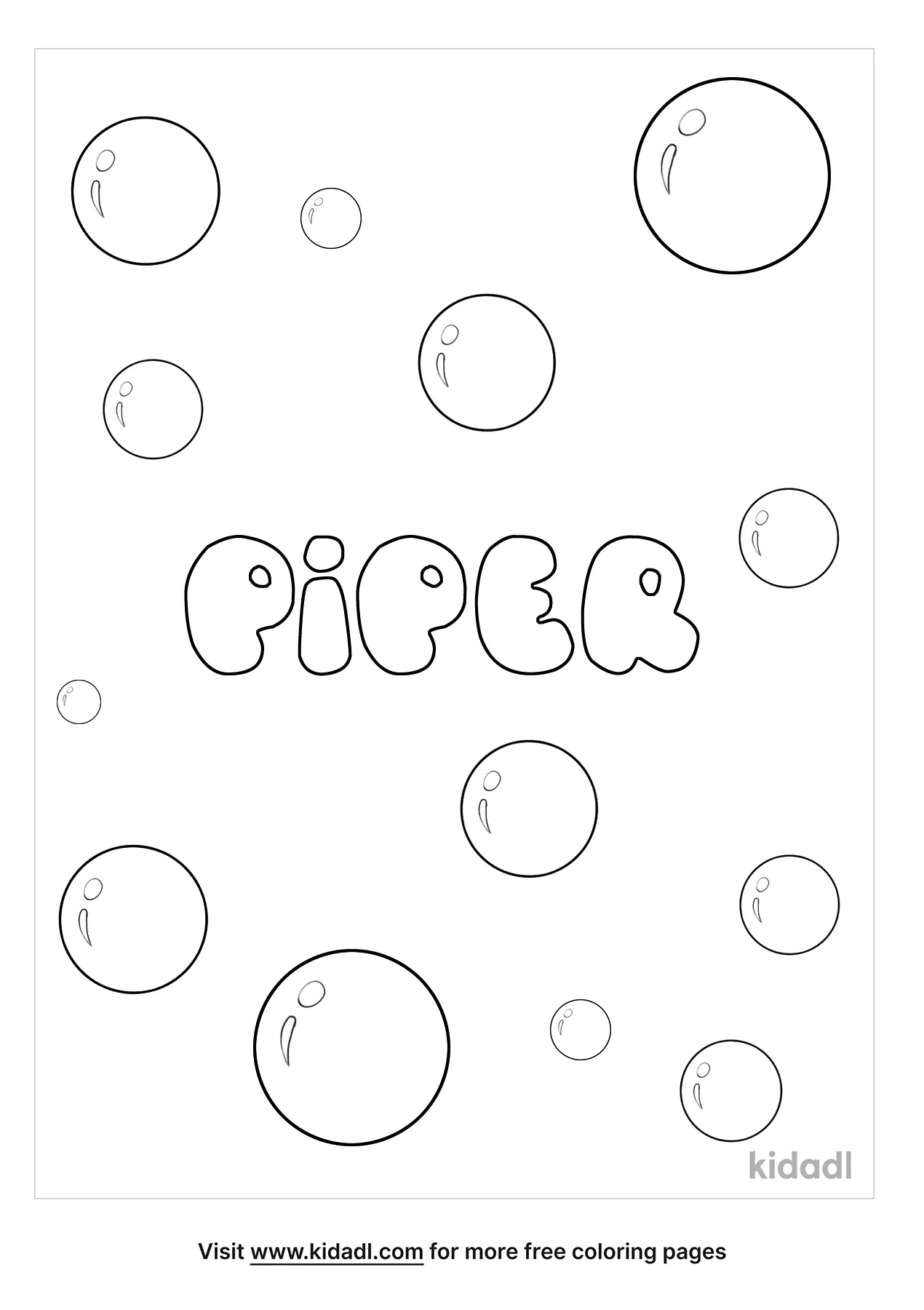 Free piper the name coloring page coloring page printables