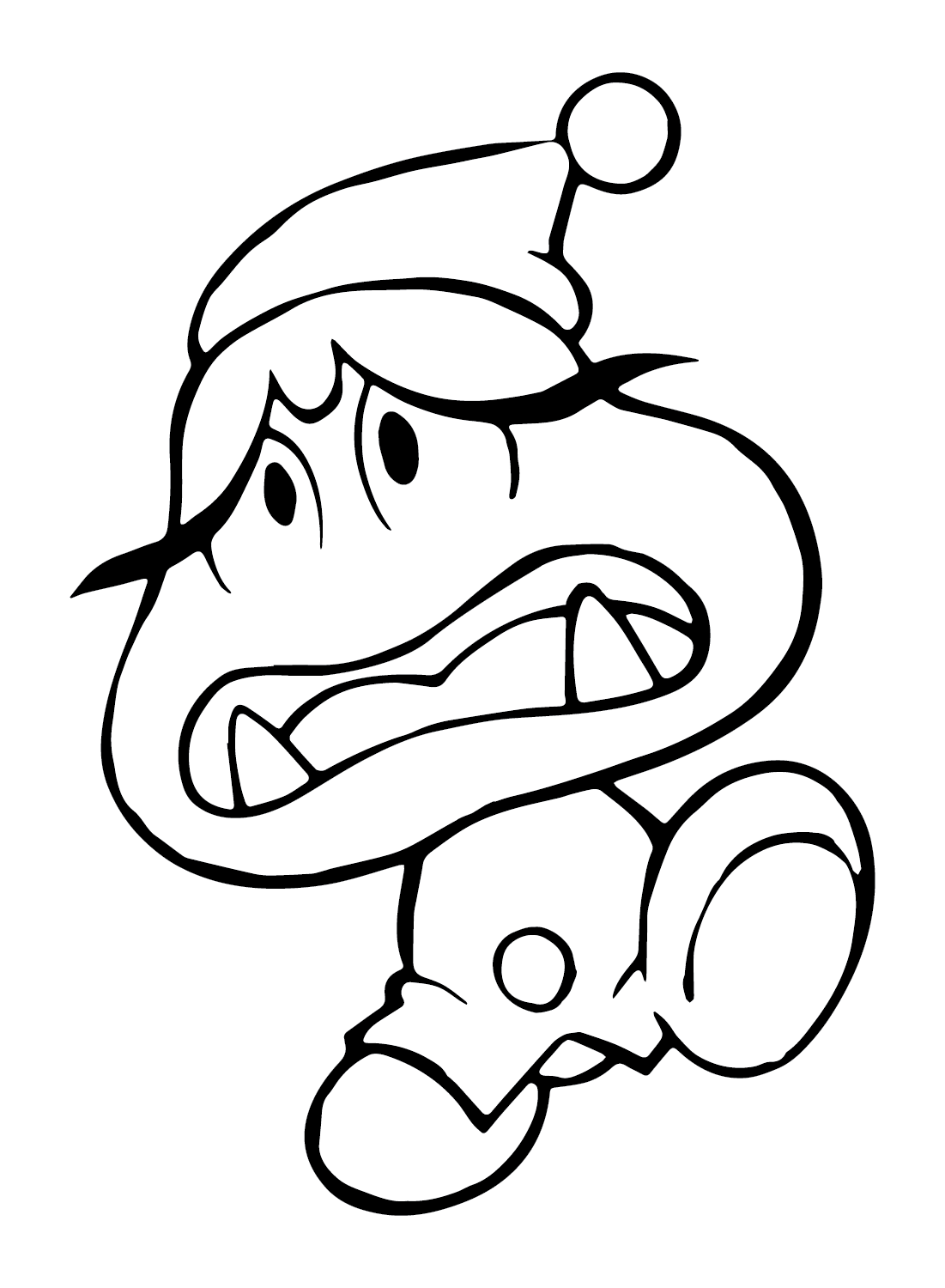 Goomba coloring pages printable for free download
