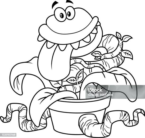 Coloring pages little cute red panda eats leaves stock illustration