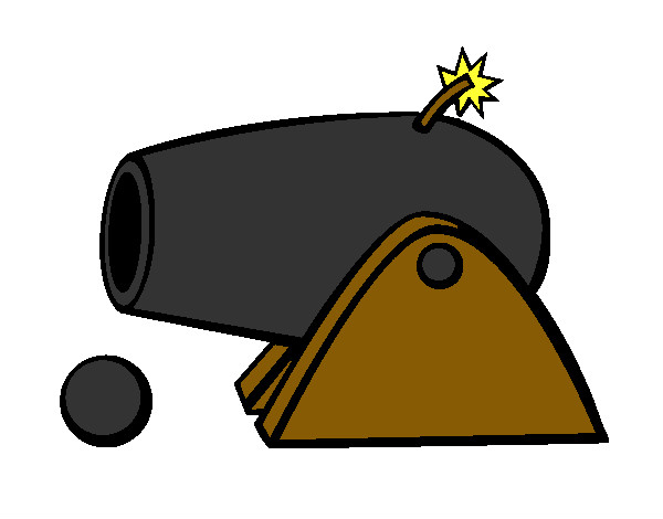 Colored page cannon painted by logan