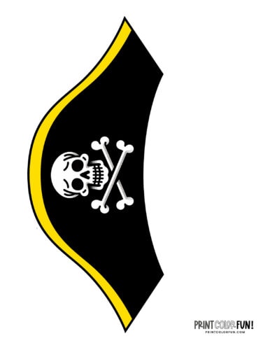 Pirate clipart coloring pages fun activities learning little buccaneers will treasure at