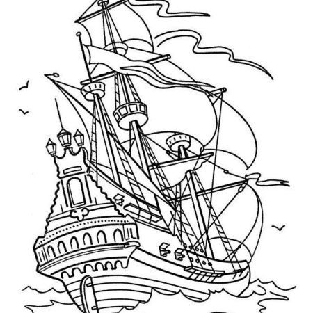 Cruise coloring pages to print