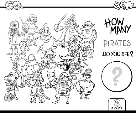 Pirate coloring page png transparent images free download vector files