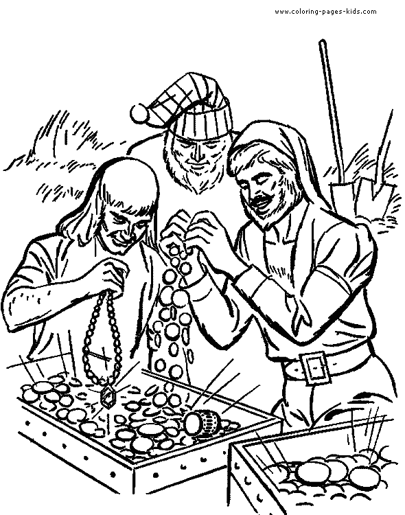 Pirate color page free printable coloring sheets for kids