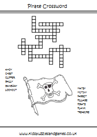 Pirate flag crossword