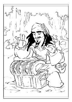 Printable pirates of the caribbean coloring pages collection pages