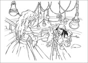 Pirates of the caribbean coloring pages free coloring pages