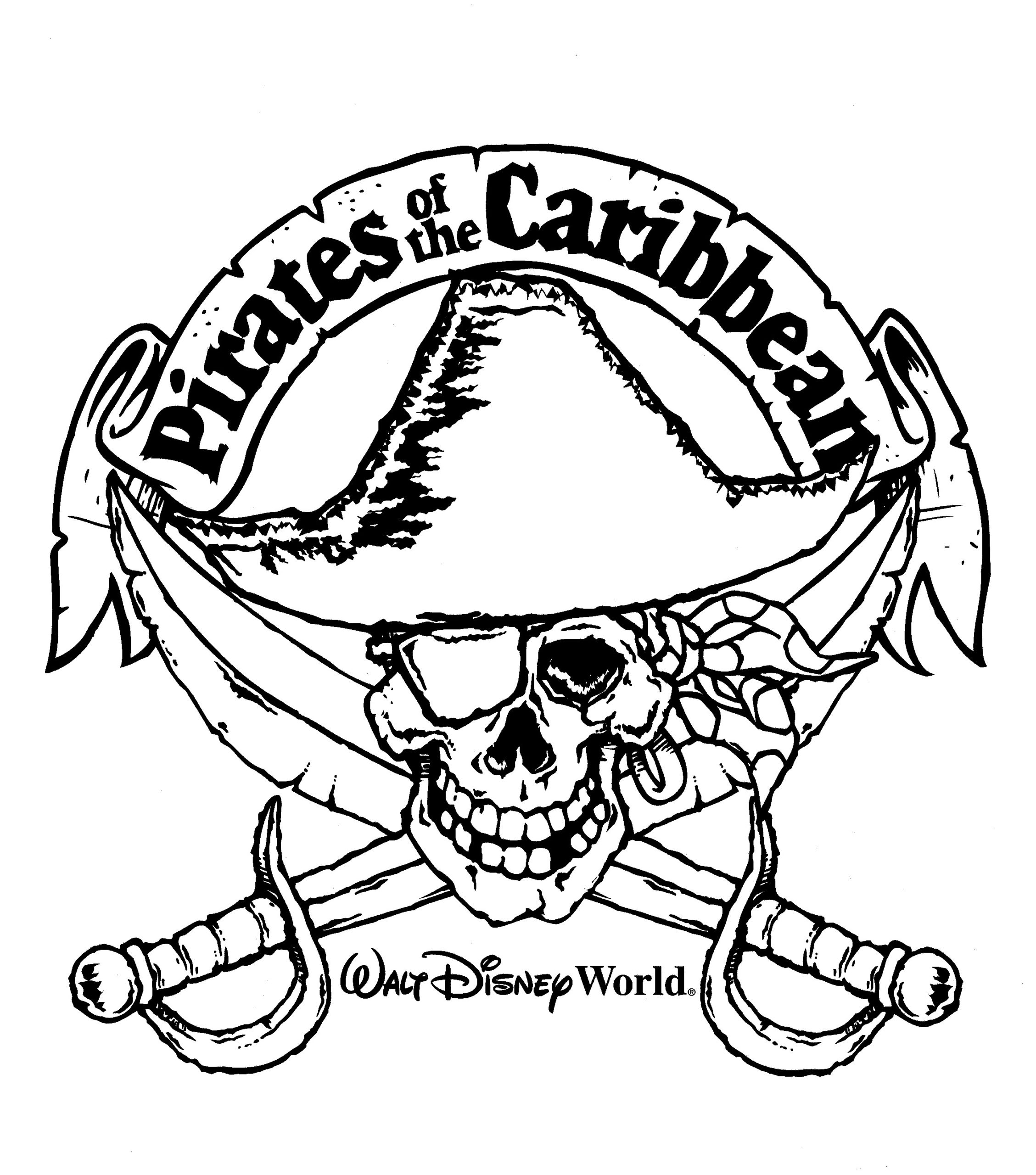 Disney coloring pages â pirates of the caribbean â the disney nerds podcast