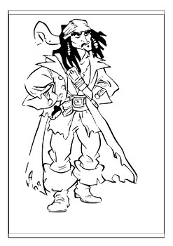 Printable pirates of the caribbean coloring pages collection pages