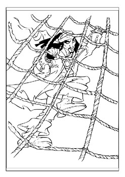 Bring the adventures of jack sparrow to life with printable coloring pages pdf