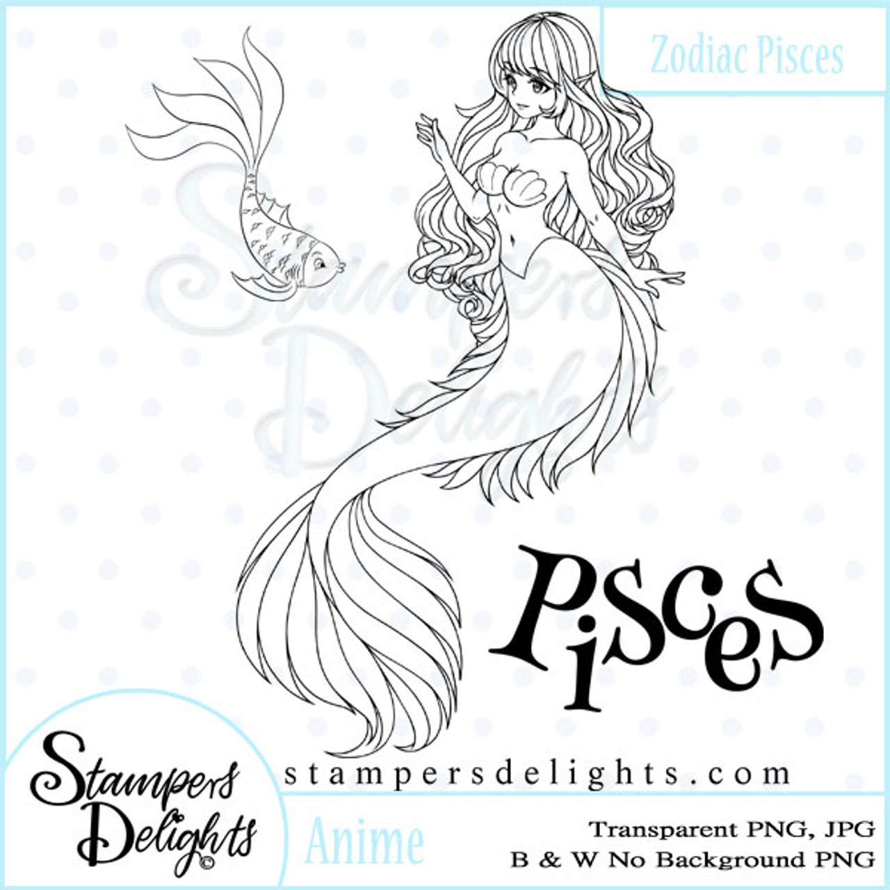 Anime zodiac kit pisces