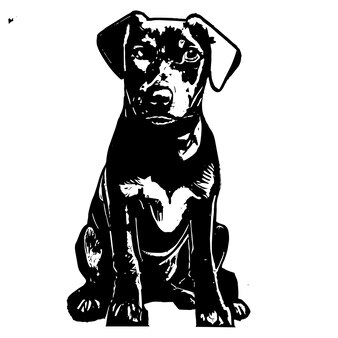 Page bulldog stencil images